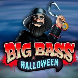 Big Bass Halloween logo by Pragmatic Play at Vegashero CasinoBig Bass Halloween