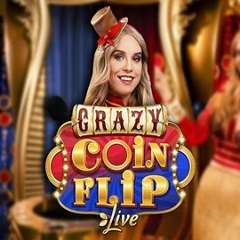 Live Casino logo of Crazy Coin Flip from Evolution at Vegashero Casino