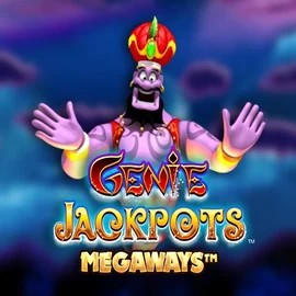 Genie Jackpots Megaways logo by Blueprint Gaming at Vegashero CasinoGenie Jackpots Megaways