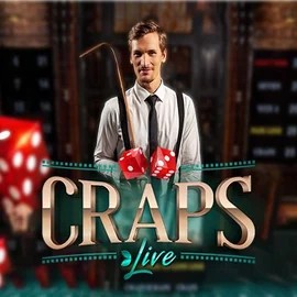 Live Craps logo – Live Casino by Evolution at Vegashero Casino