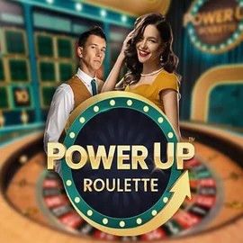 PowerUP Roulette logo by Pragmatic Play Vegashero Casino