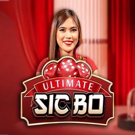 Ultimate Sic Bo slot logo by Ezugi at Vegashero Casino