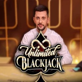 Unlimited Blackjack slot icon by Ezugi, available at Vegashero Casino